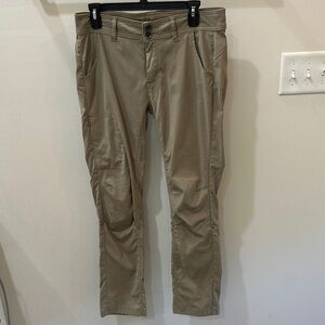 Prana Women's Cargo Pants in Tan